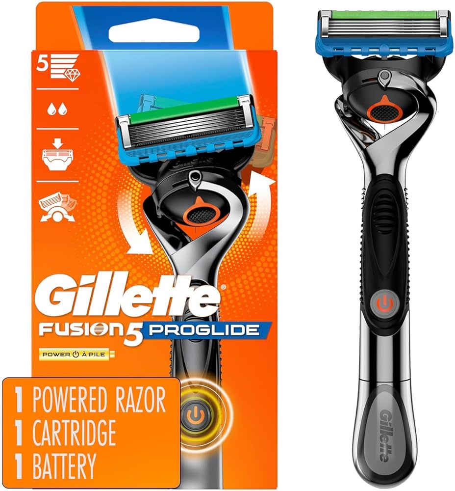 Amazon.com: Gillette ProGlide Power Razor for Men, 1 Gillette