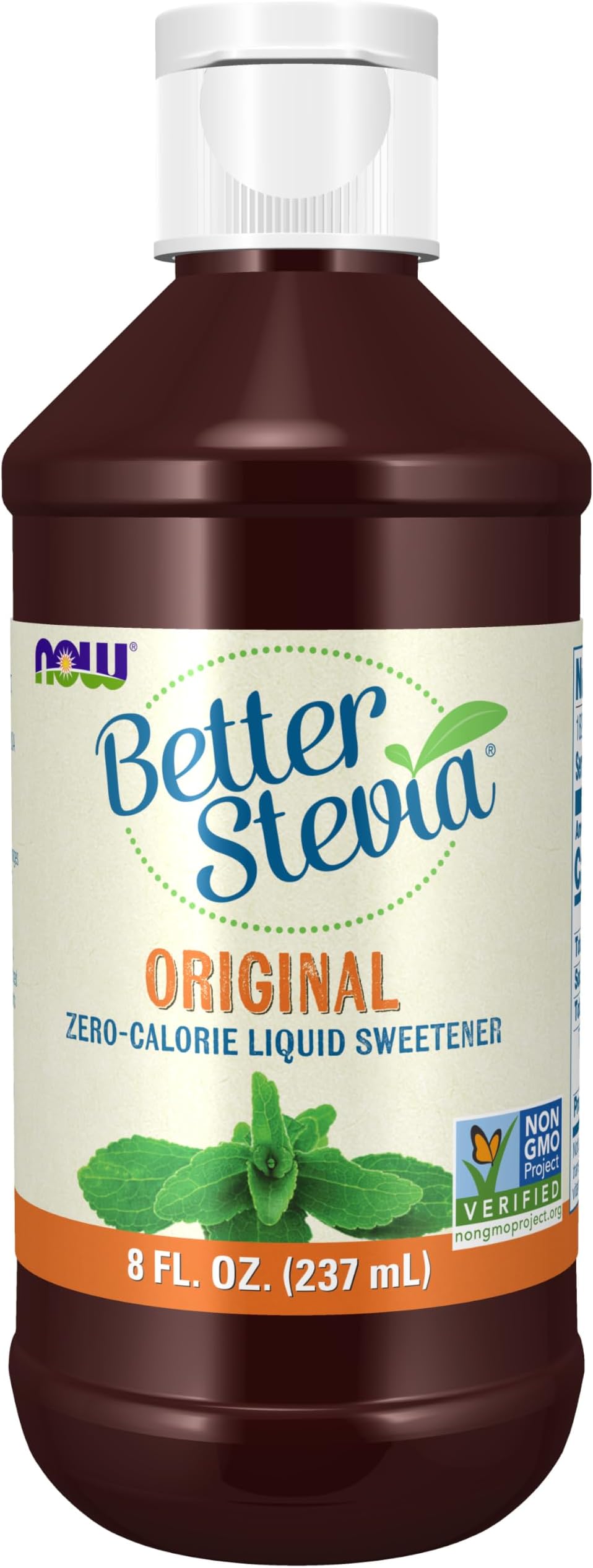 NOW Foods BetterStevia Liquid, Clear, 8 Fl Oz (P26582)
