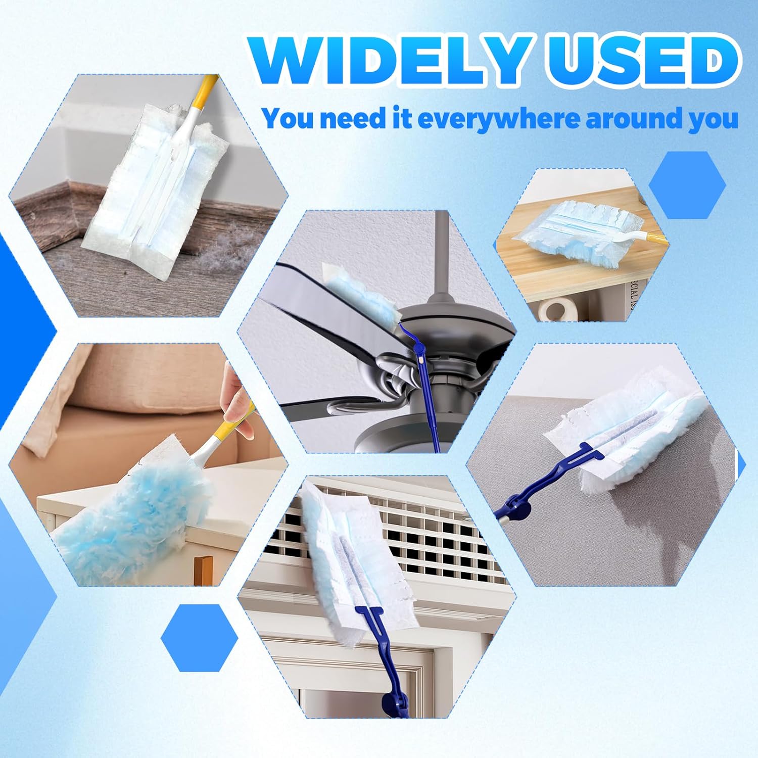 Duster Refills patible with Swiffer Dusters, Disposable Replacement