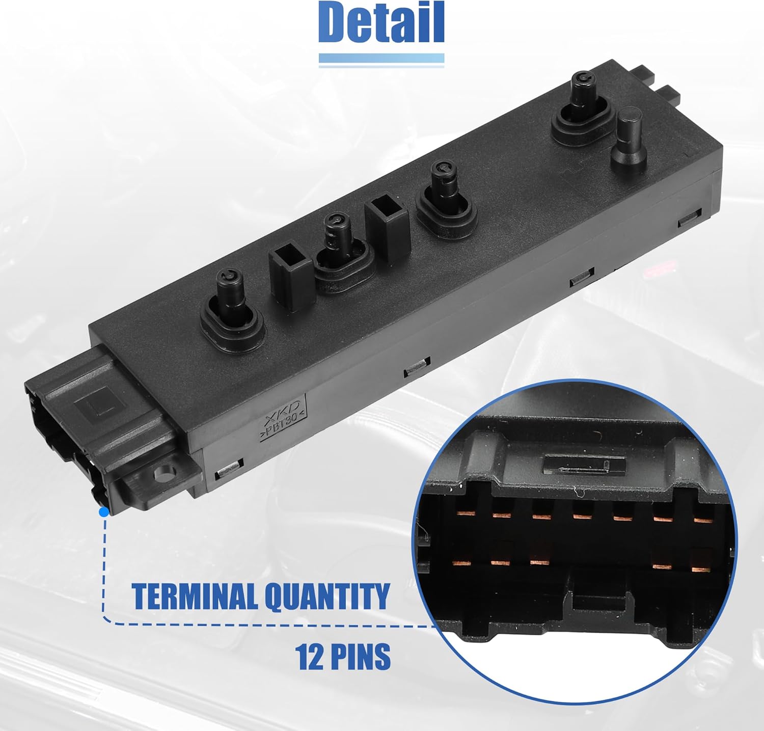 X AUTOHAUX Power Seat Switch for Acura MDX 2004-2013 RDX 2007-2018 TL 2004-2014 TSX 2004-2014 for Honda Accord 2003-2020 81653-SDB-A71