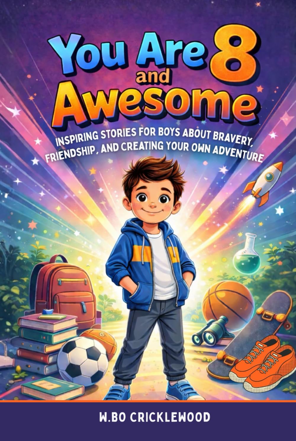 You Are 8 and Awesome: Inspiring Stories for Boys About Bravery, Friendship, and Creating Your Own Adventure