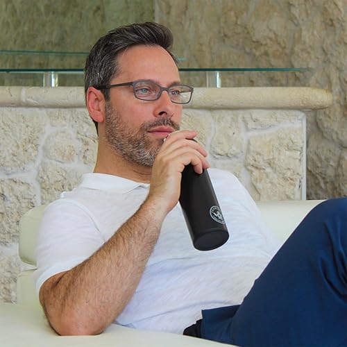 Miniatura 6 de Teabloom - El ORIGINAL Tazón de viaje todo en uno y Termo  Favorito de OPRAH  Botella de agua aislada de 16 oz480 ml Termo para téTaza de café de