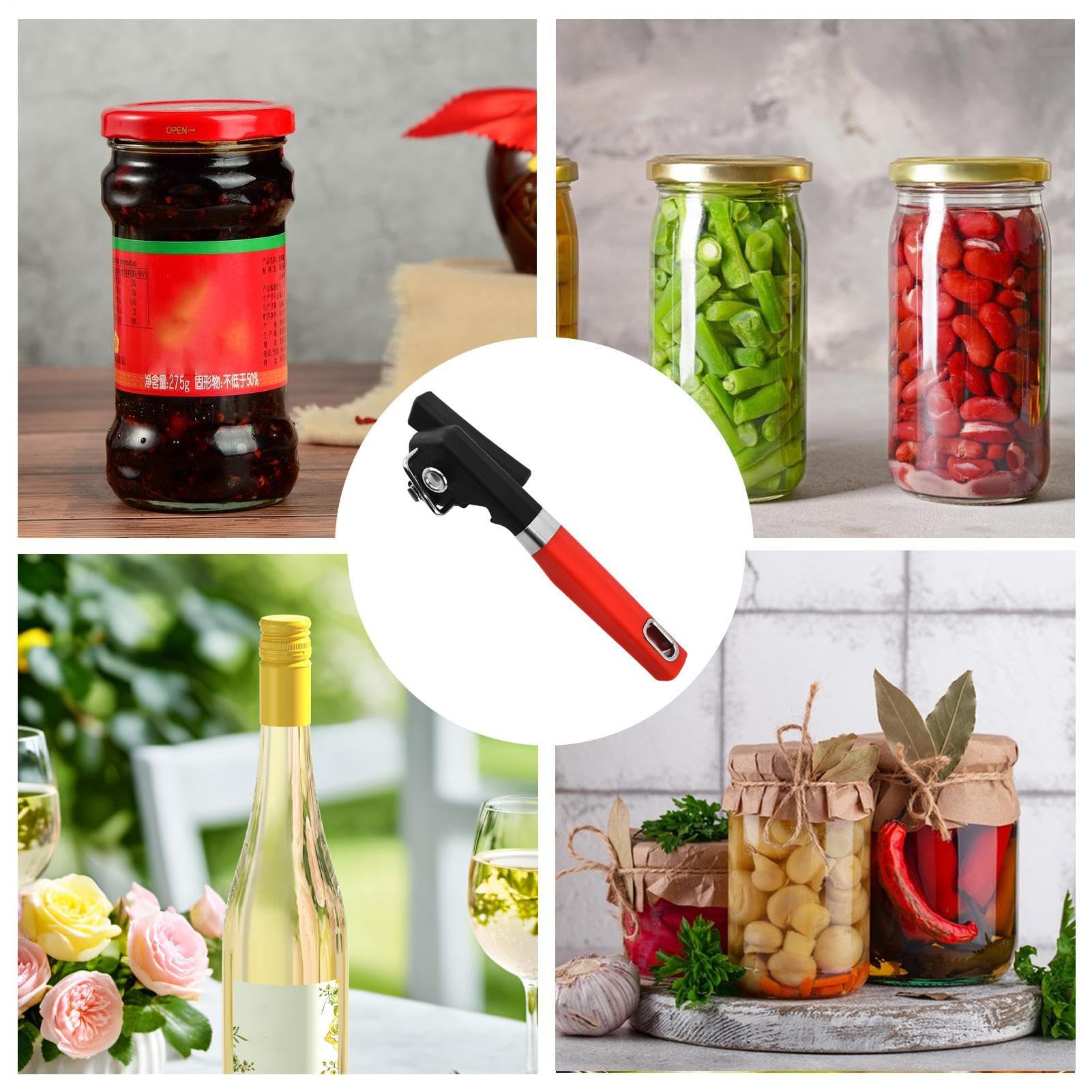 Ouvre-boîte Réglable, Outil De Cuisine Manuel Facile à