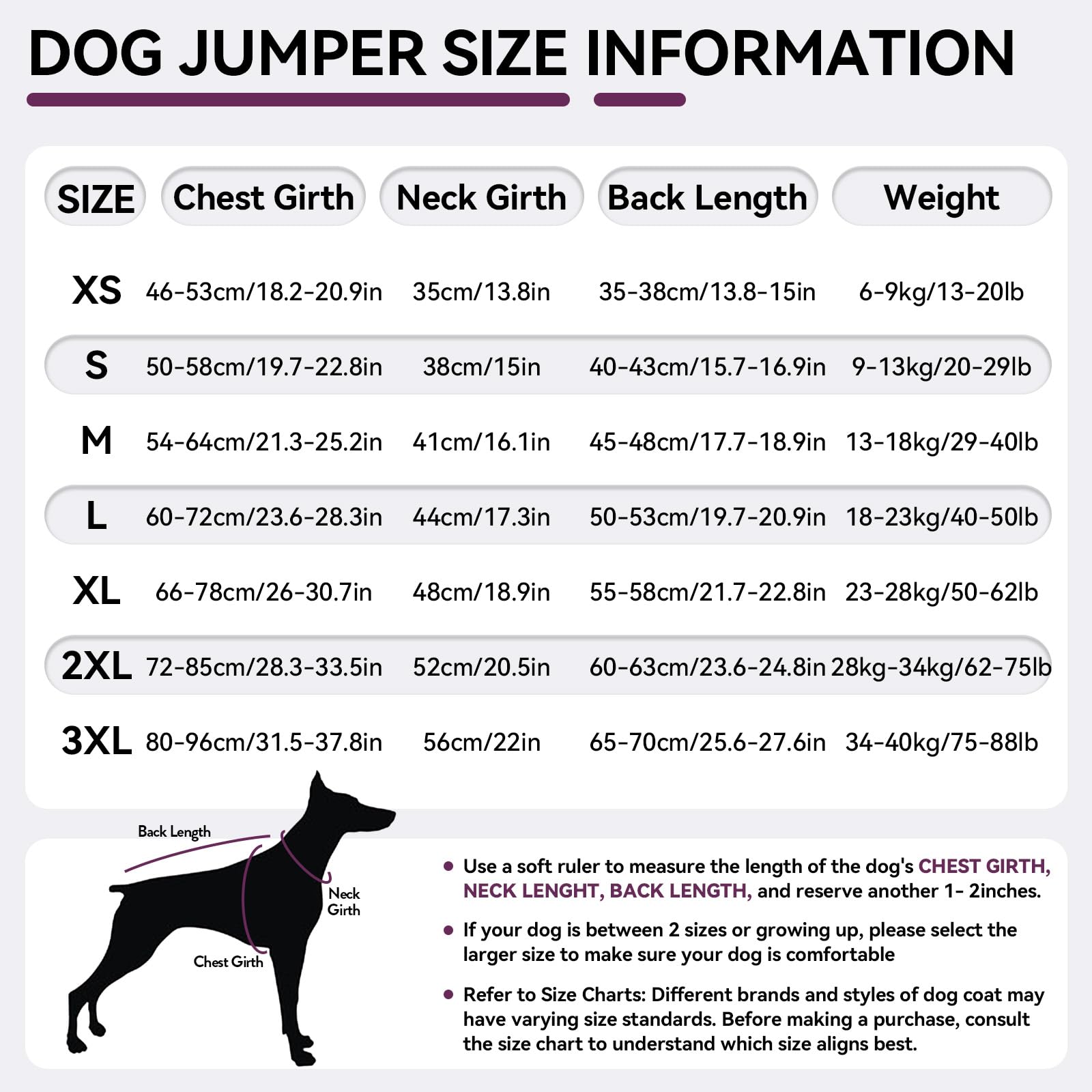 Hjyokuso Dog Fleece Jumper with Legs, Soft Stretch Winter Pullover with High Neck and Adjustable Fit, Full Body Dog Pajamas - Image 4