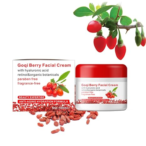 32 Goji Berry Face Cream - With Hyaluronic Acid and Vitamin C