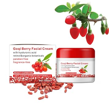 32 Goji Berry Face Cream - With Hyaluronic Acid and Vitamin C