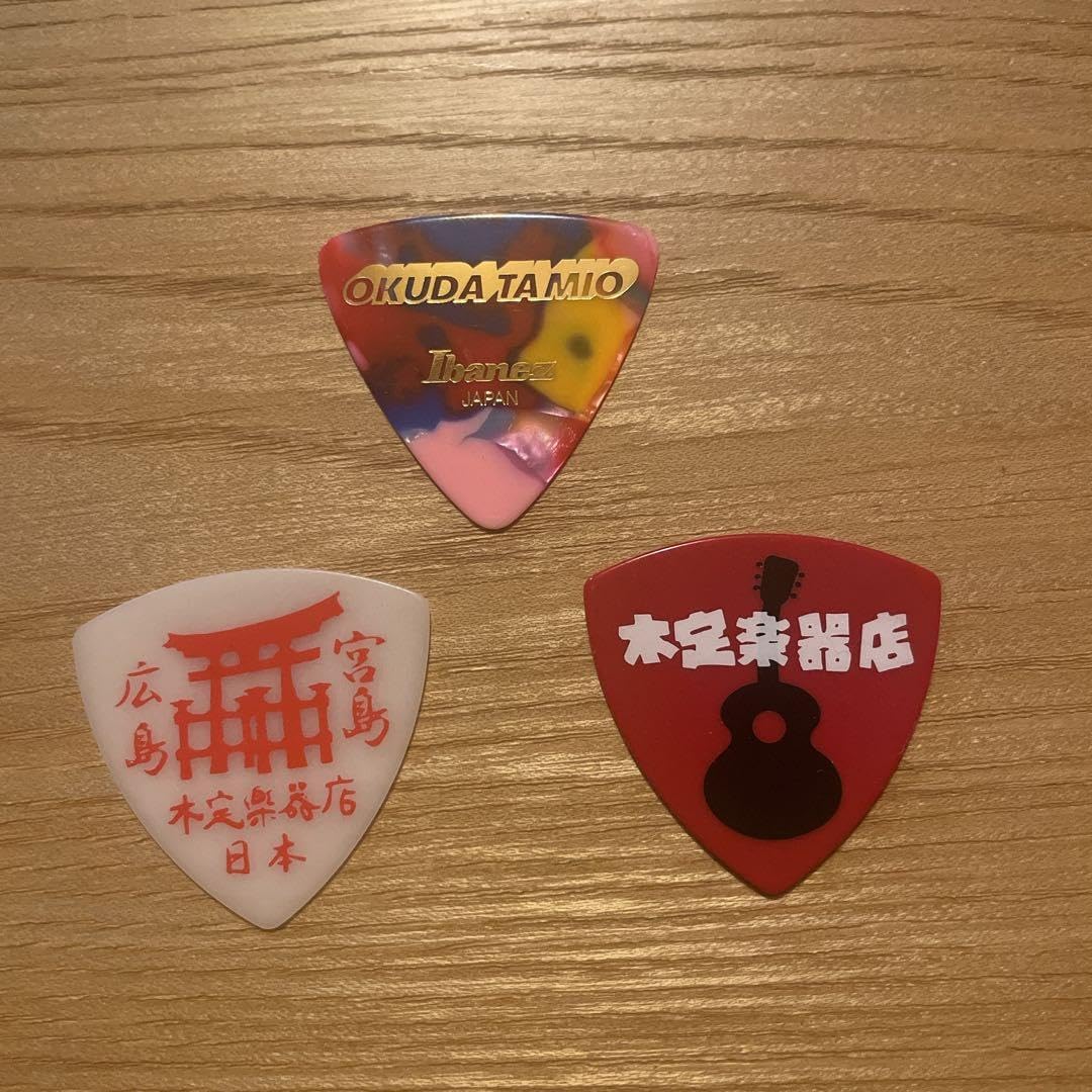 Ooochie Koochie アクリルブロック 木定楽器店オリジナルピック