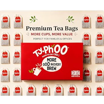 Typhoo Black Tea Teabags.