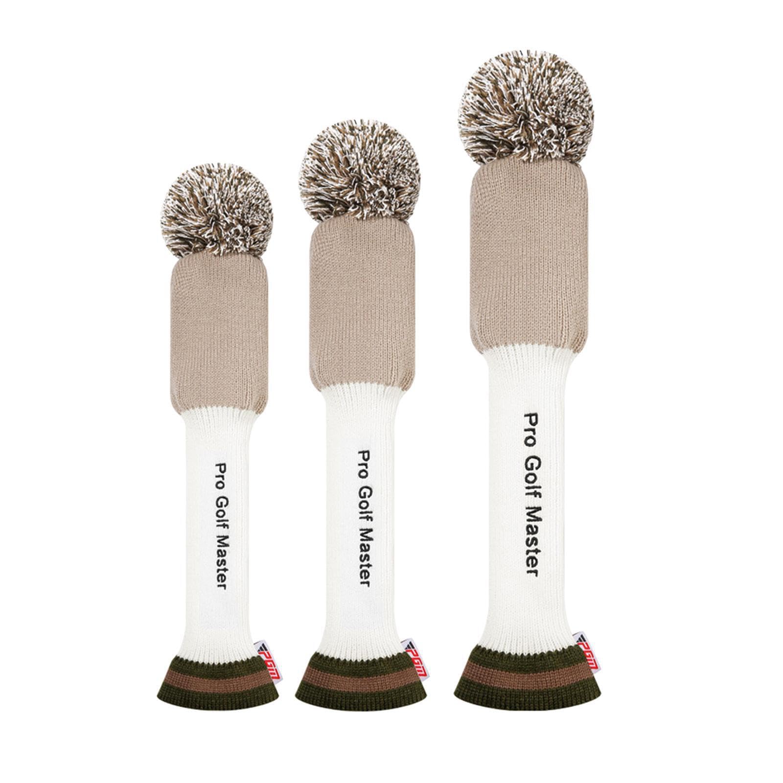 Coprimazze da Golf in Maglia a Collo Lungo, Set di coprimazze da Golf per legni e Accessori Moda, Set di in Maglia a Collo Lungo