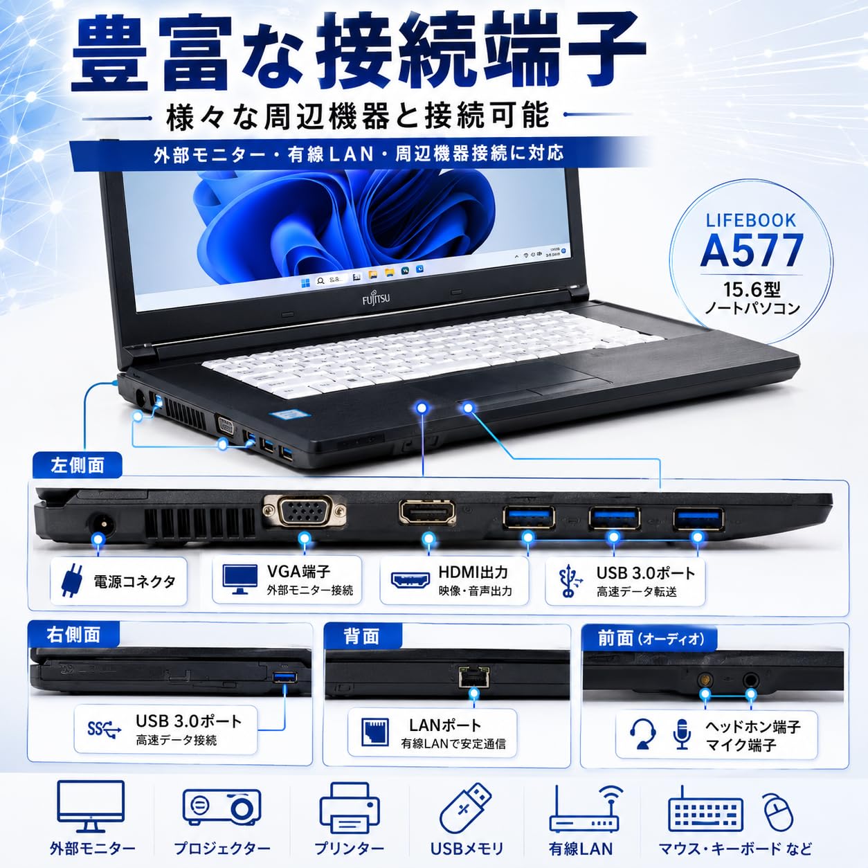 Amazon.co.jp: 【整備済み品】ノートパソコン 富士通 LIFEBOOK A577 Amazon.co.jp: 【整備済み品】ノートパソコン 富士通 LIFEBOOK A577