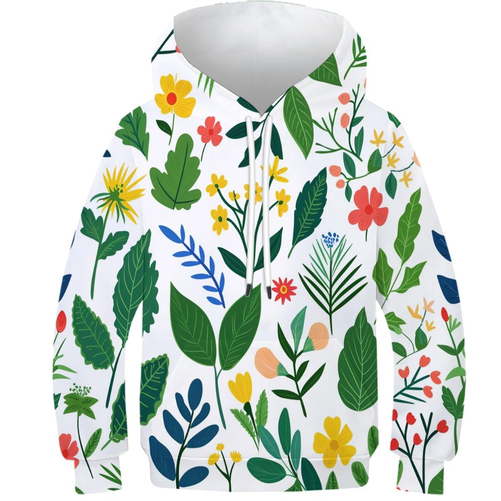 Sweat à capuche imprimé 3D pour enfants 8-10 ans Art et Design - 8
