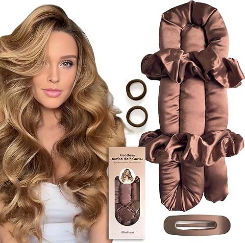 Kitsch Satin Heatless Curling Set Overnight on Amazon