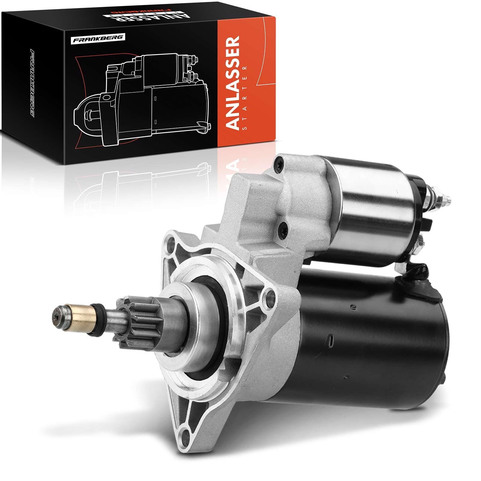 Frankberg Motor de arranque 11 kW 12 V 10 dientes 02B911023B