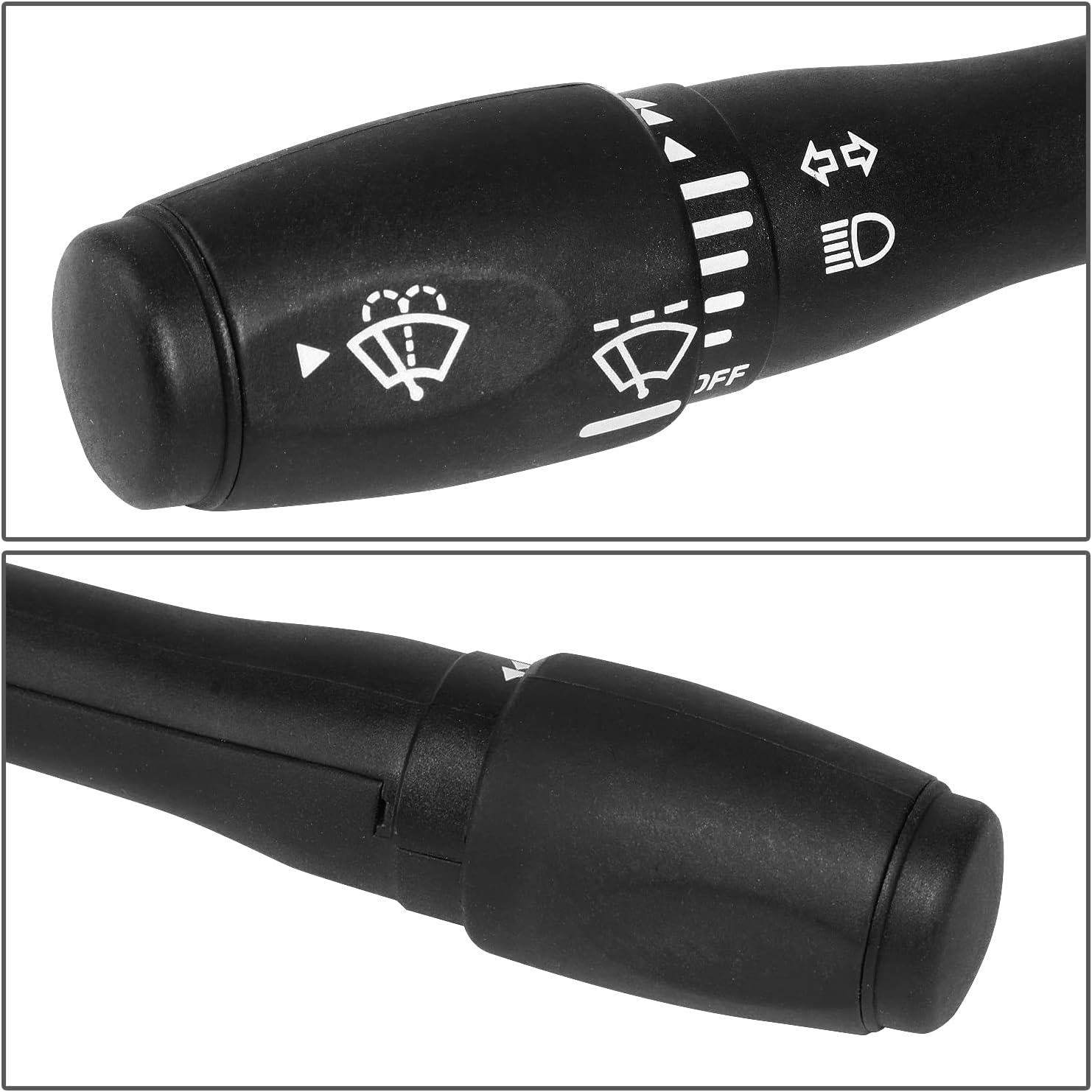 DNA MOTORING OEM-SW-0007 Combination Switch Compatible with 03-07 Crown Victoria/Town Car/Grand Marquis,H/L Dimming, Turn Signal, Hazard Light, Wiper, Washer,Black