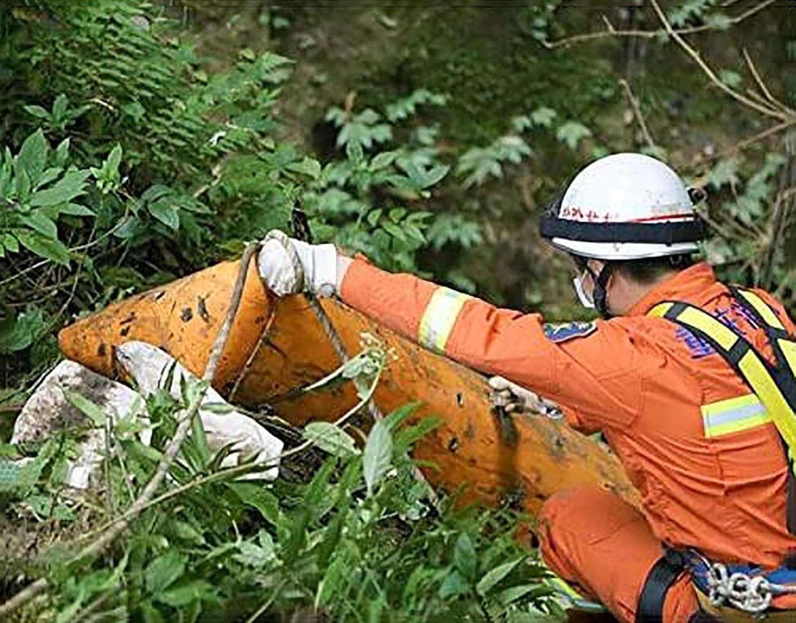 Camilla de inmovilización para técnicos de emergencias médicas, Camilla plegable enrollable y rescate de emergencia: Camilla de ambulancia portátil y duradera de