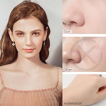 VALLEYGLOE Translucent Setting Powder, Matte Pressed Face Powder Compact | Long-lasting oil control. Natural colour correcting finish. Use for baking makeup. Pressed powder compact for all skin types.