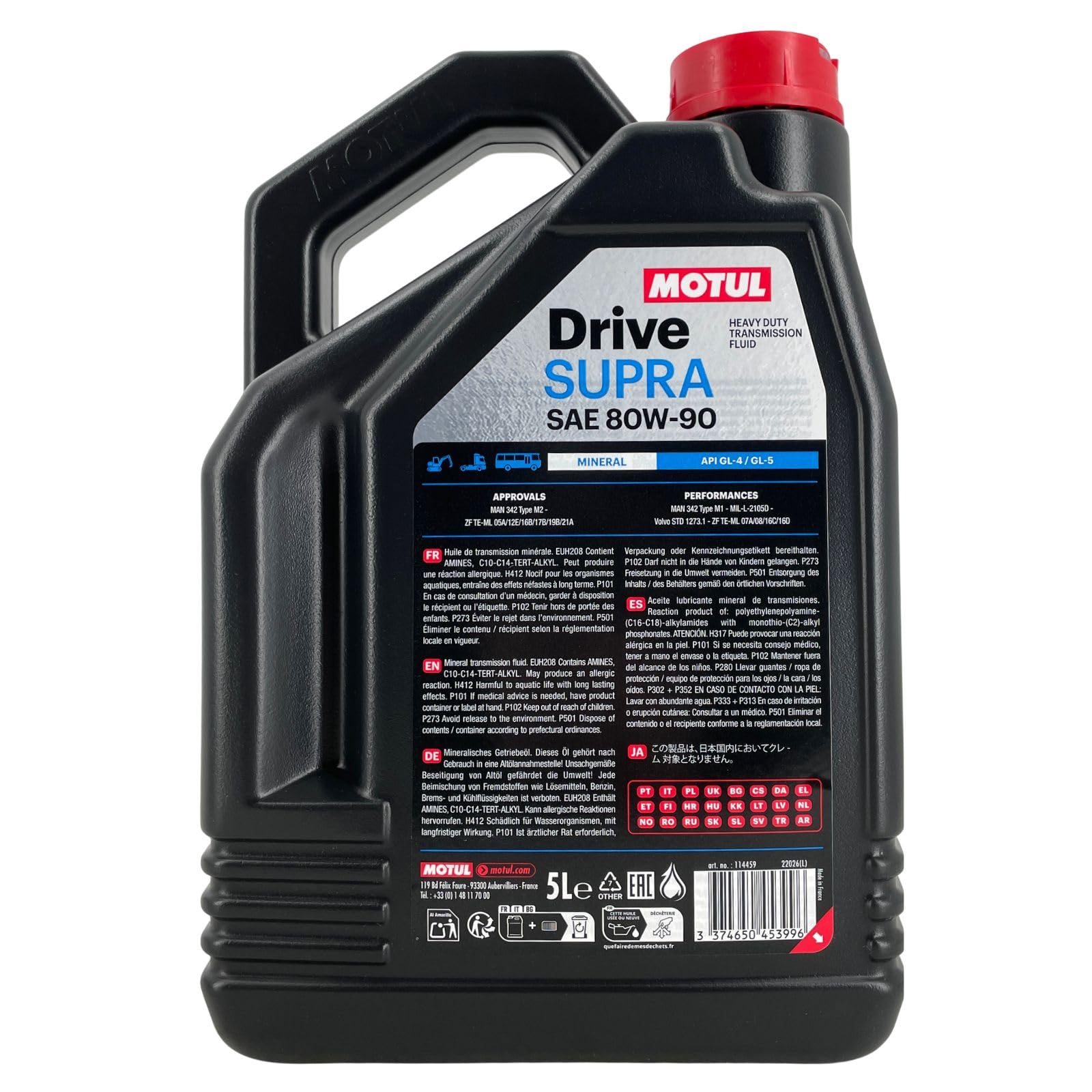 Motul Drive Supra 80W-90 5 Liter - Getriebeöl
