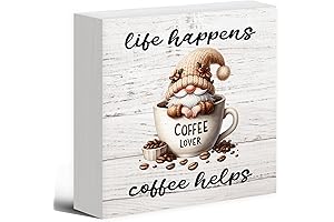 Rustic Gnome Coffee Decor