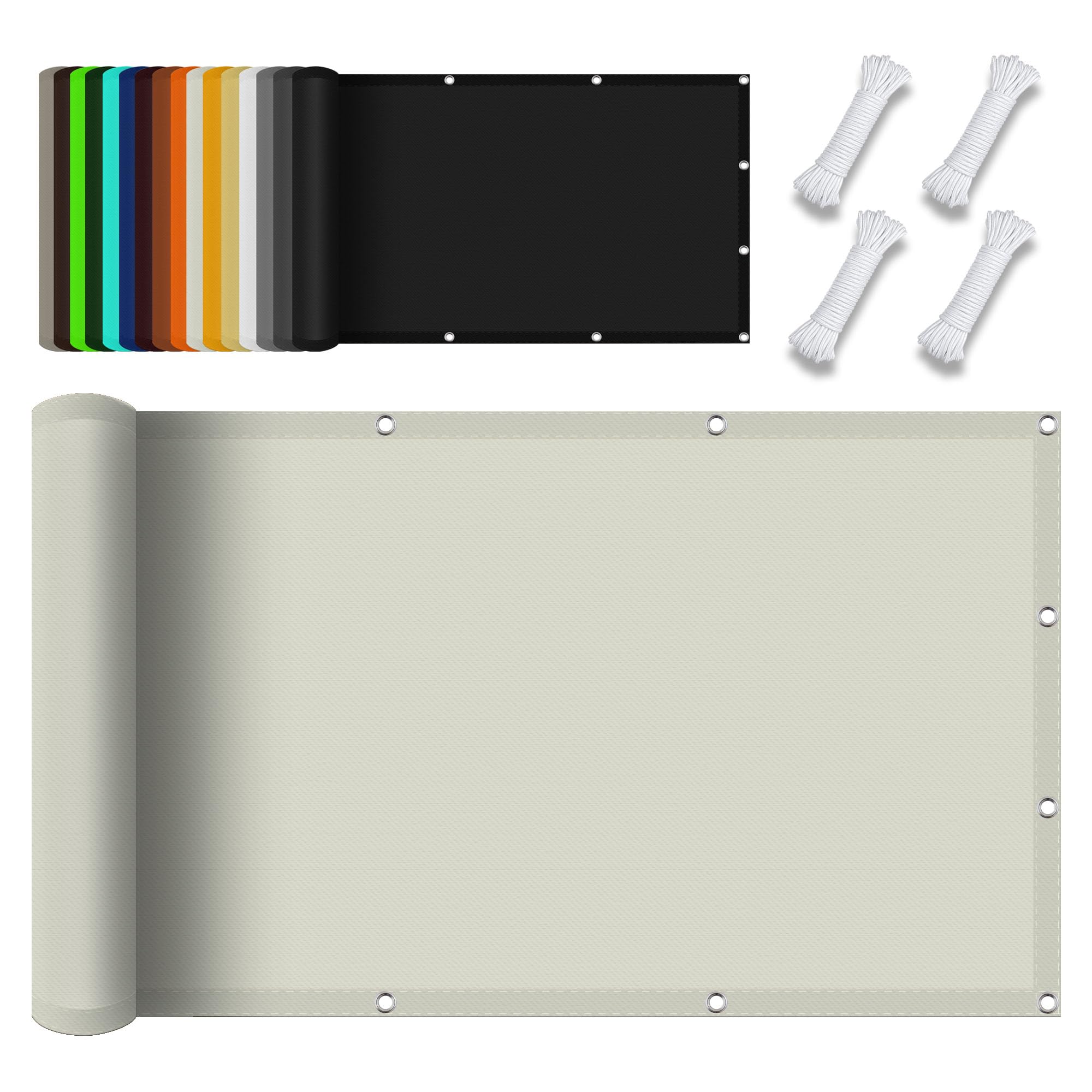 Amazon.co.jp: 庭用サンシェード 1.2 x 1.3 m プライバシー Uvカット