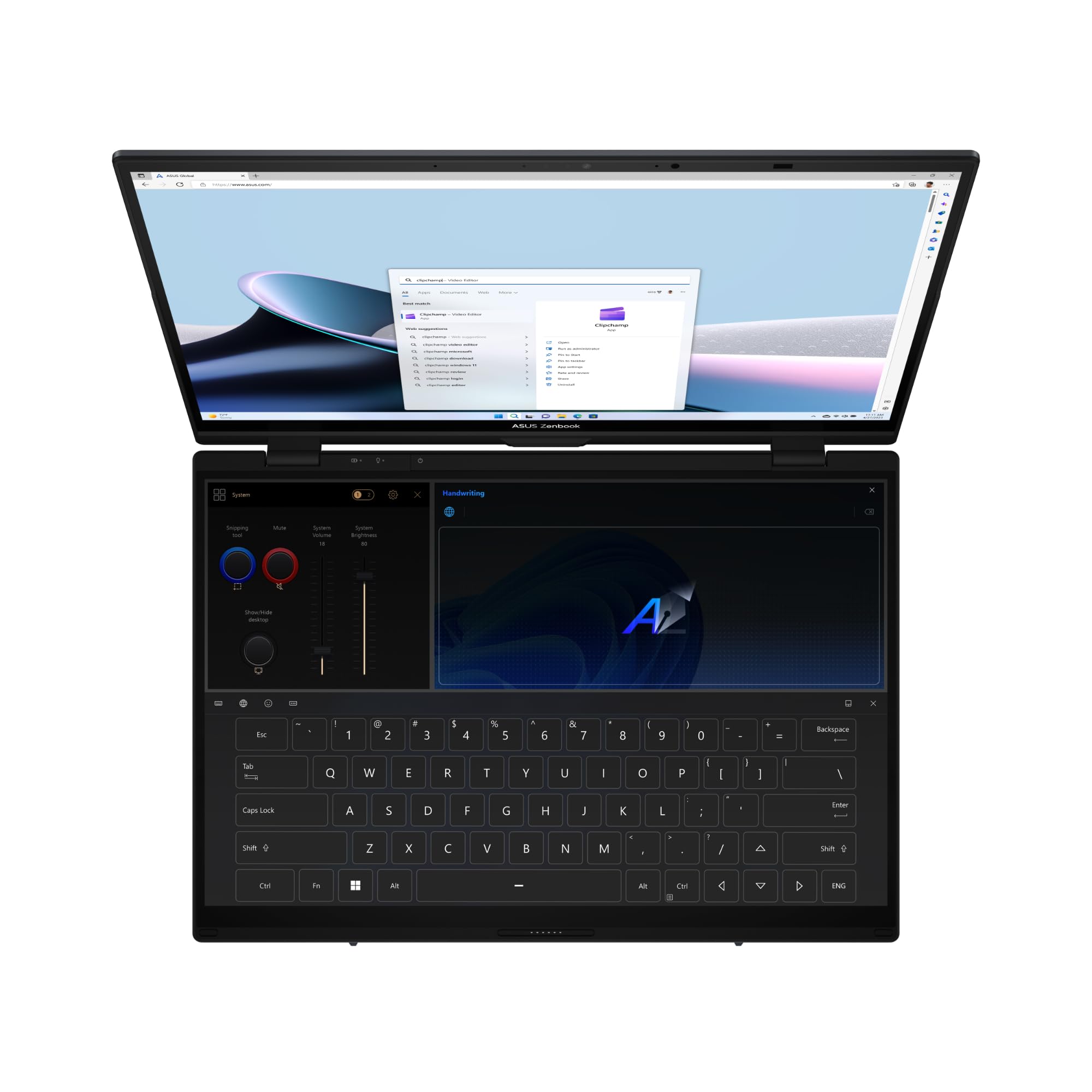 Amazon.co.jp: ASUS ノートパソコン Zenbook DUO UX8406CA 14型