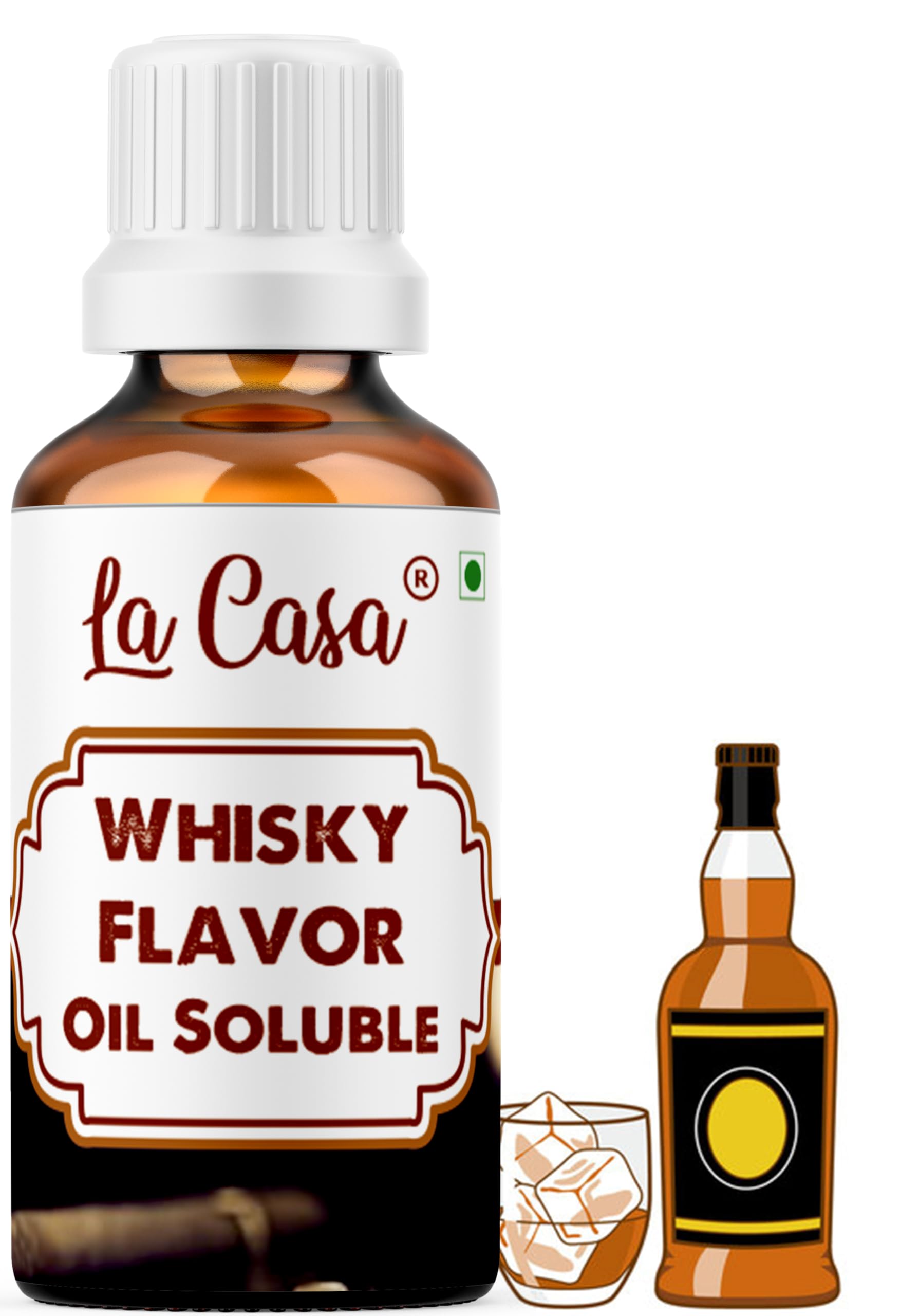 La Casa Whisky OS Oil Soluble Essence | Ideal Flavor for Bakery,Icecream, Sweets, Chocolates | 40ml | (B0D8PT36WH) Amazon Price History, Amazon Price Tracker