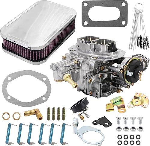 Miniatura 7 de KIPA Kit de montaje de filtro de aire del carburador para DFEV 32/36 Estrangulador eléctrico apto para VW Bug 1976-1983 Dodge arrow sedán pickup