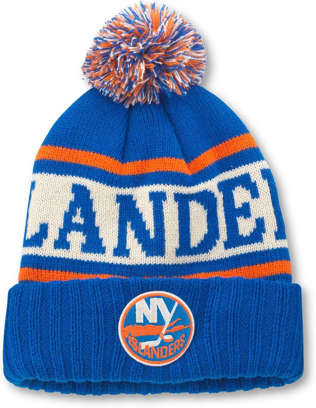 AMERICAN NEEDLE Officially Licensed NHL National Hockey League Team Pillow Line Knit Beanie Cap