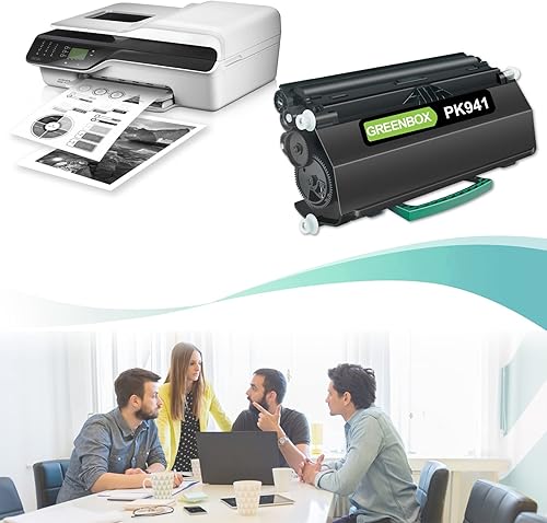 Miniatura 3 de GREENBOX Cartucho de tóner compatible 2330DN de repuesto para impresora Dell PK941 de 6.000 páginas de alto rendimiento para Dell 2350DN 2330D