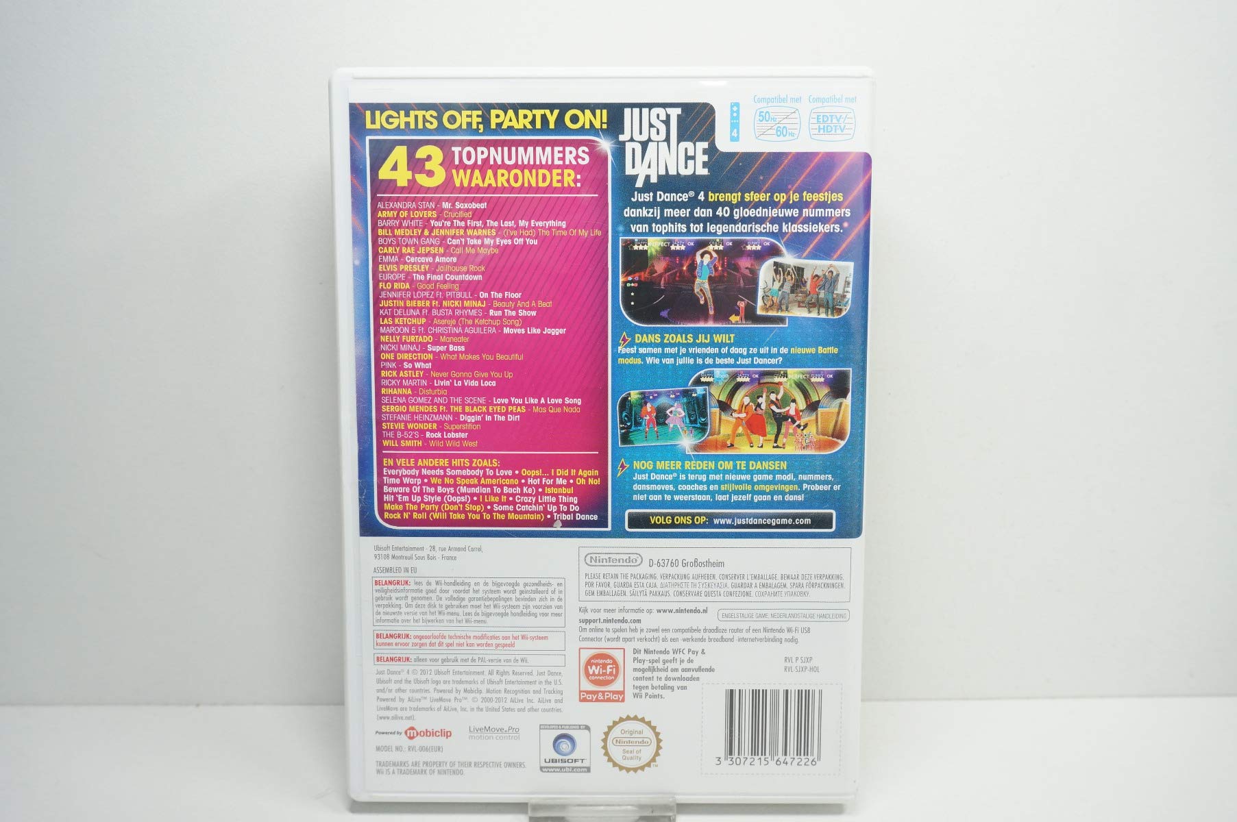 Ubisoft Just Dance 4, Wii