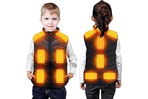Heated Vest for Boys & Girls with 13 Heating Zones