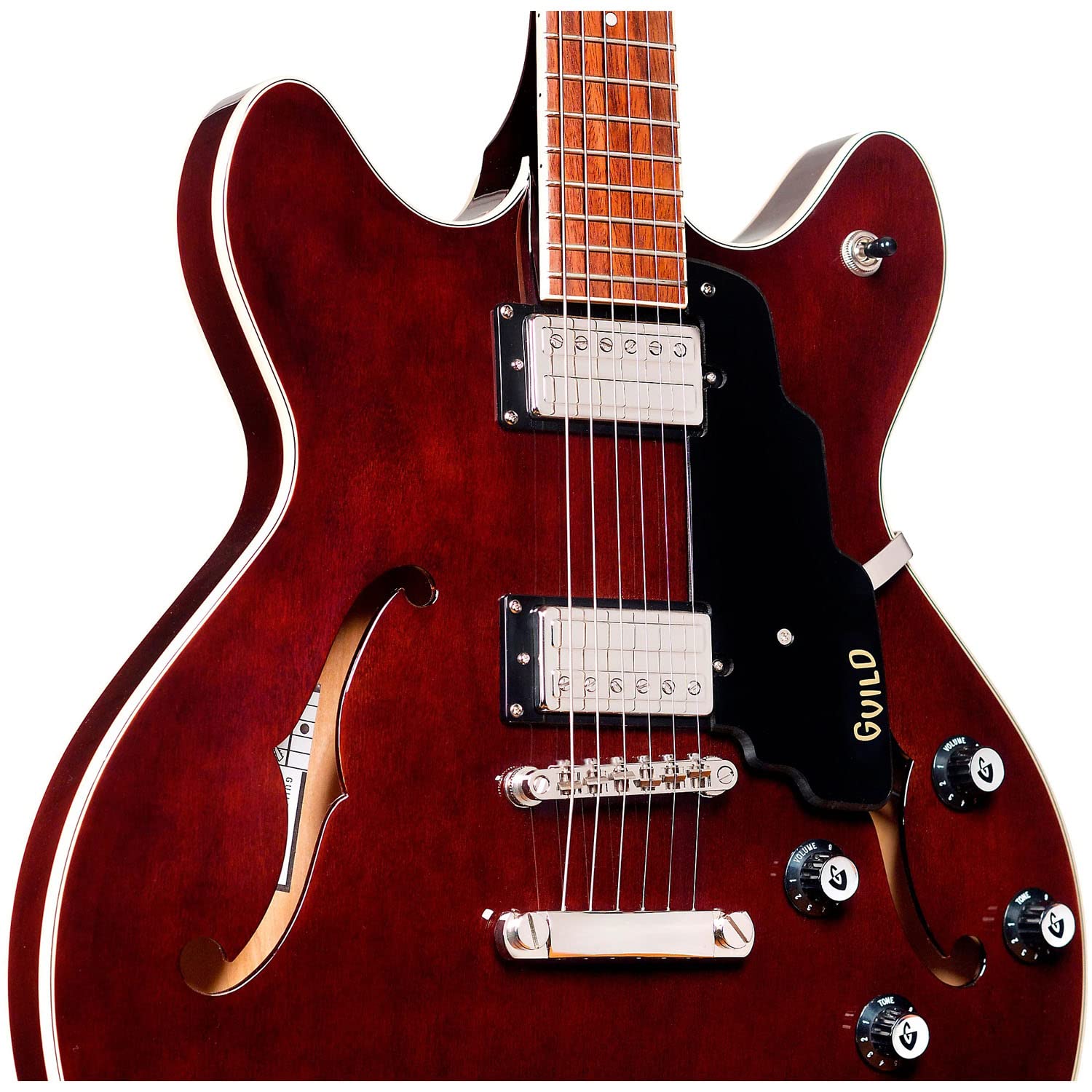 Amazon.com: Guild Starfire I DC Electric Guitar – Vintage Walnut 