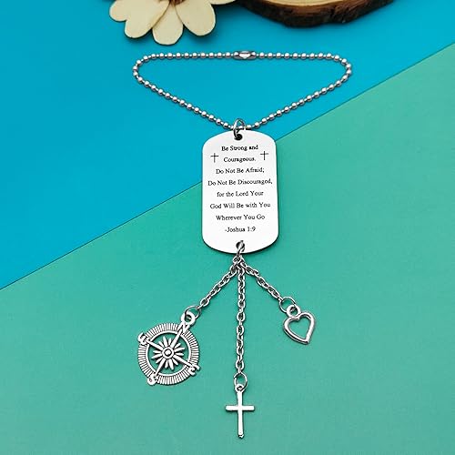 Miniatura 2 de Espejo retrovisor cristiano, accesorios para colgar, regalo inspirador, regalo religioso para espejo de coche cristiano, accesorios colgantes para