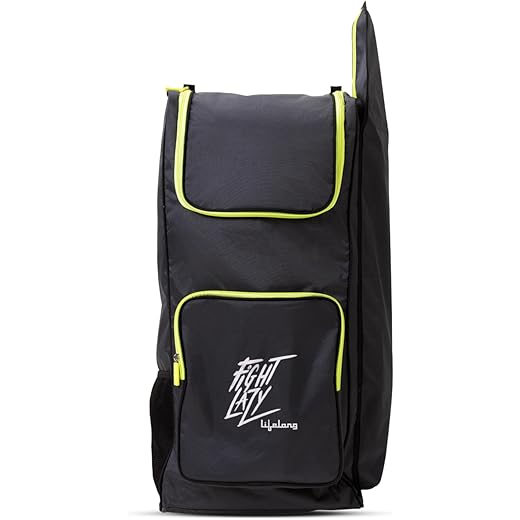 Cricket Kit Bag with Bat Pocket - Grey