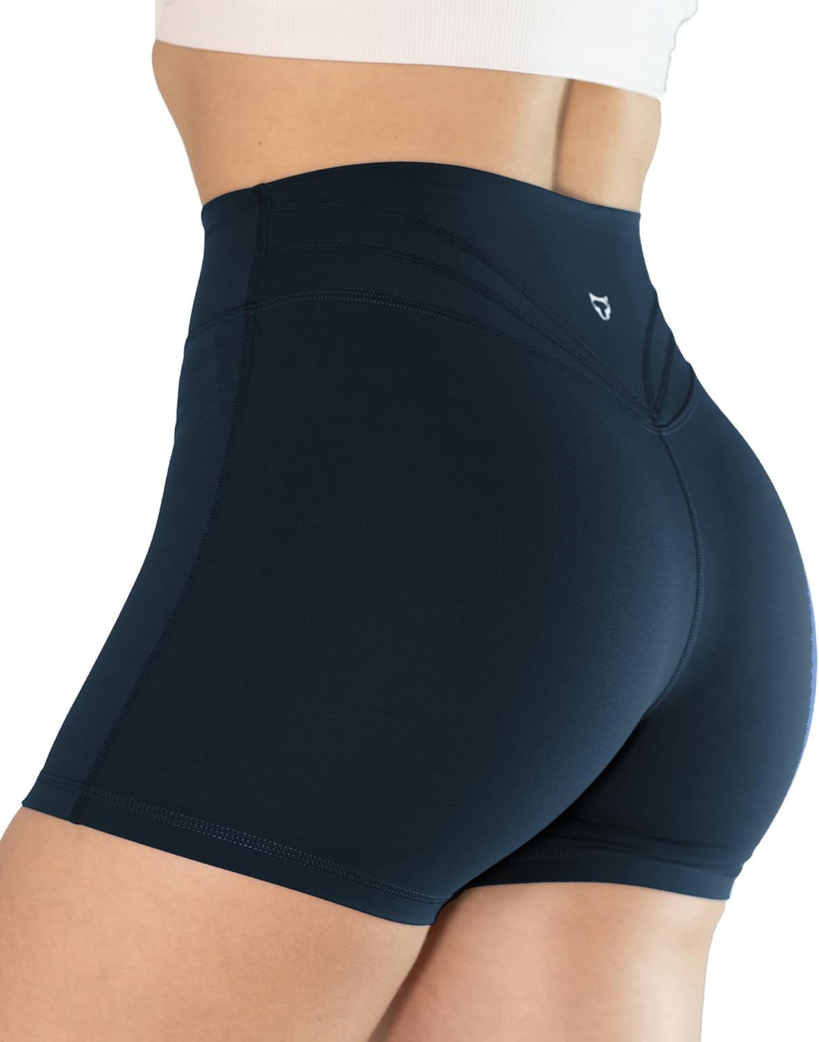 TomTiger Workout Shorts for Women High Waist Gym Shorts Bike Running Active Exercise Yoga Shorts Tummy Control