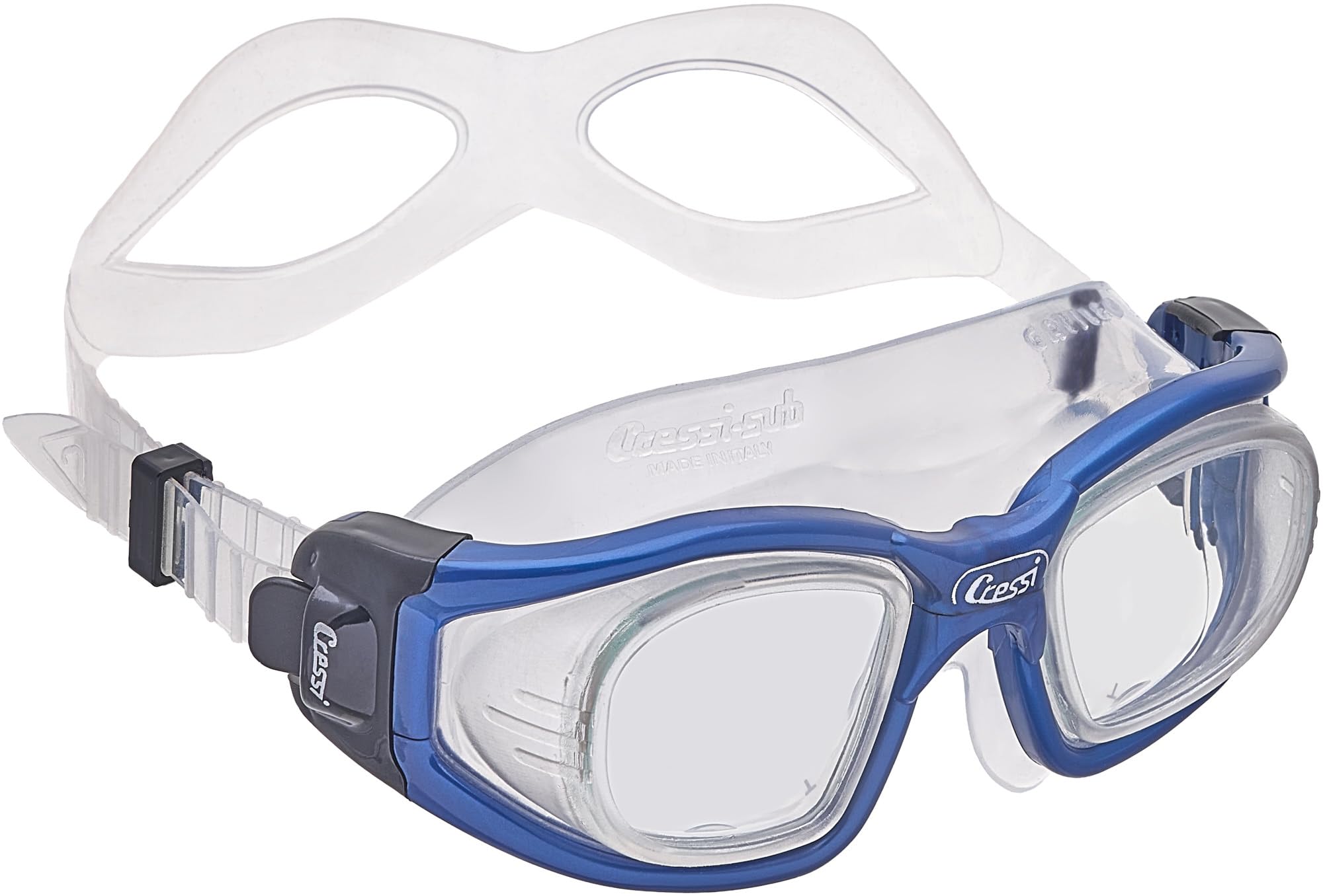 Cressi Swim Galileo Goggles Schwimmbrille Mit Gehärtetem Glas