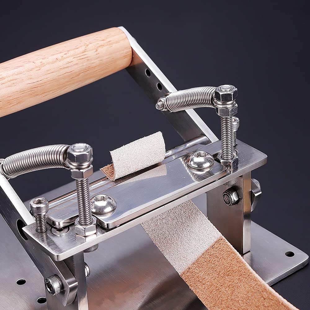 Amazon.co.jp: 手動革漉き機 レザースプリッター レザーピーラー 革 