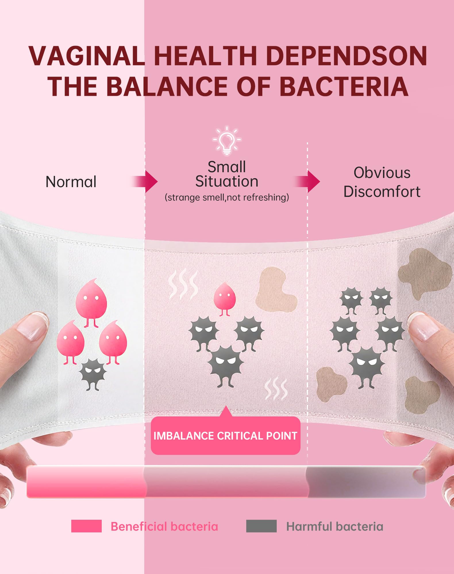 Vaginal Probiotics for Women pH Balance with Lactobacillus Probiotic Blend to Promote Healthy Vaginal Odor,Vaginal Flora - Women's Vaginal Health Probiotic 90 Count