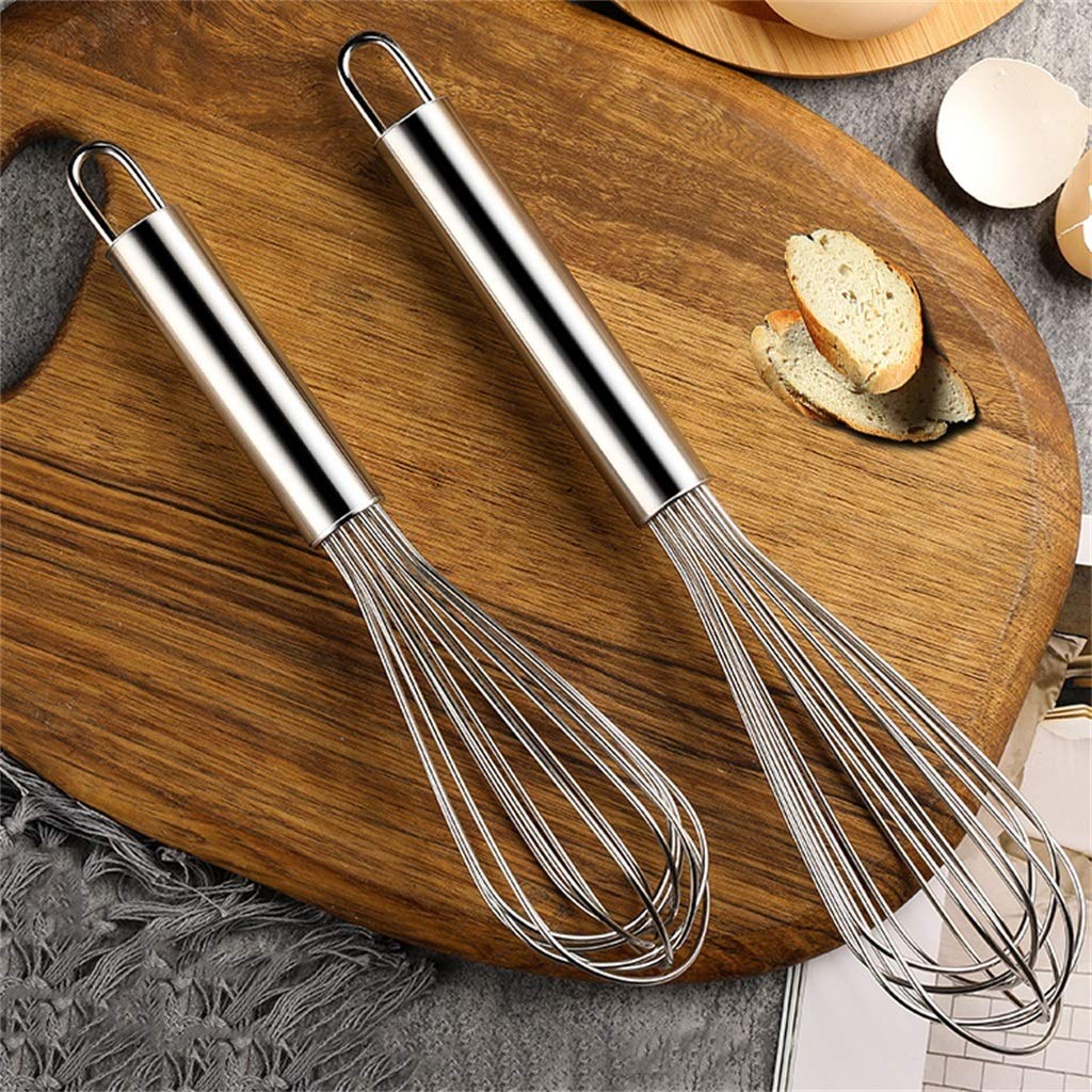 ZHANGXIAO Varillas de batir Acero Inoxidable Utensilios For Hornear Producción Pastel Usado For Remover Huevo Leche (tamaño : 62cm)