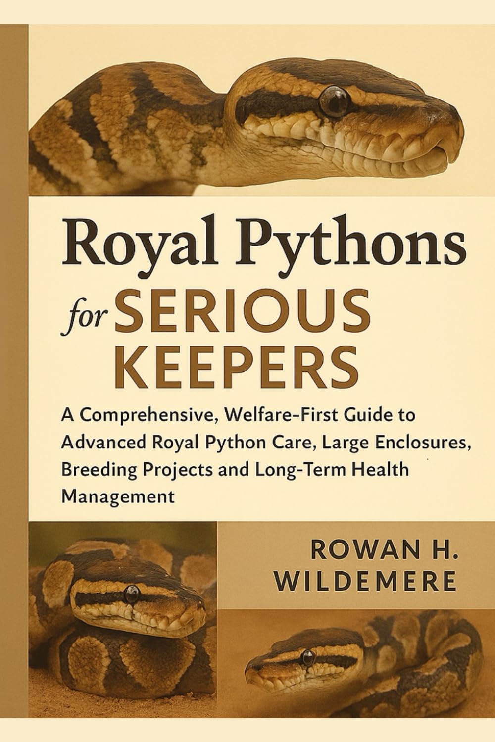 Royal Pythons for Serious Keepers: A Comprehensive, Welfare-First Guide to Advanced Royal Python Care, Large Enclosures, Feeding Strategies, Breeding Projects and Long-Term Health Management