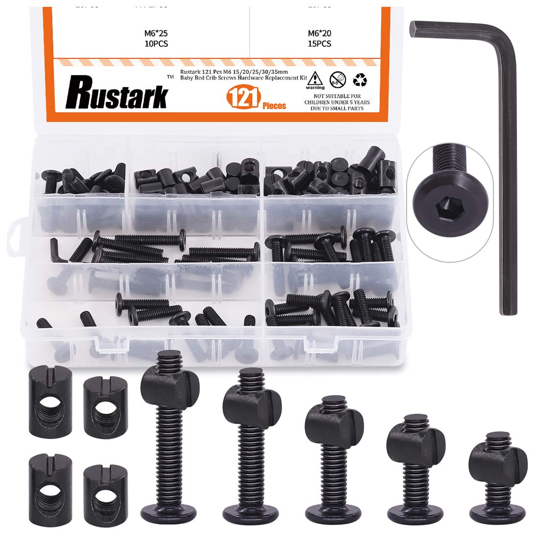 Rustark 121 Pcs Baby Bed Crib Hardware Replacement Ethiopia Ubuy