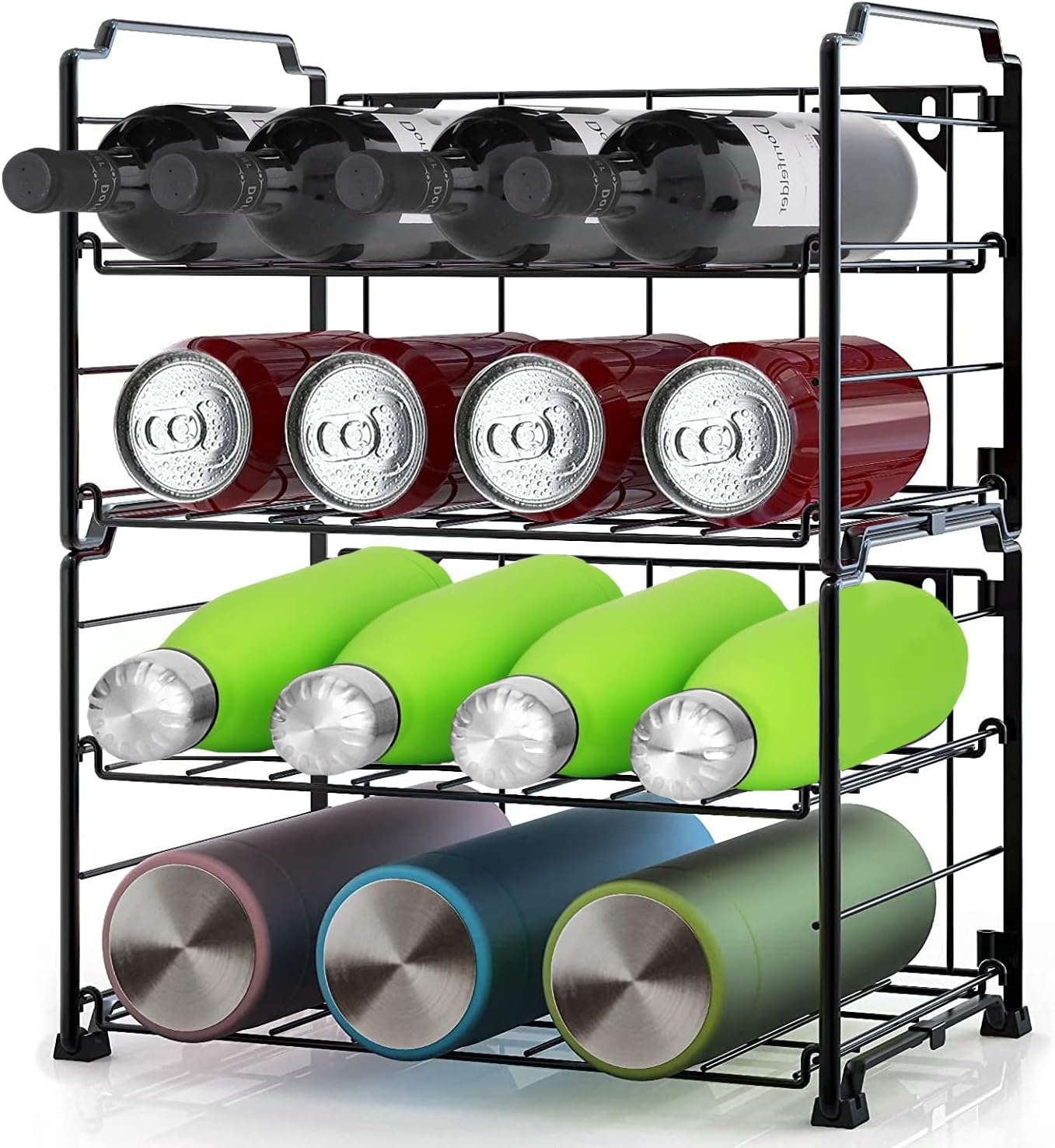 Estante De Vino Estante De Pared Botellas Vino Vinosi | Leroy Merlin