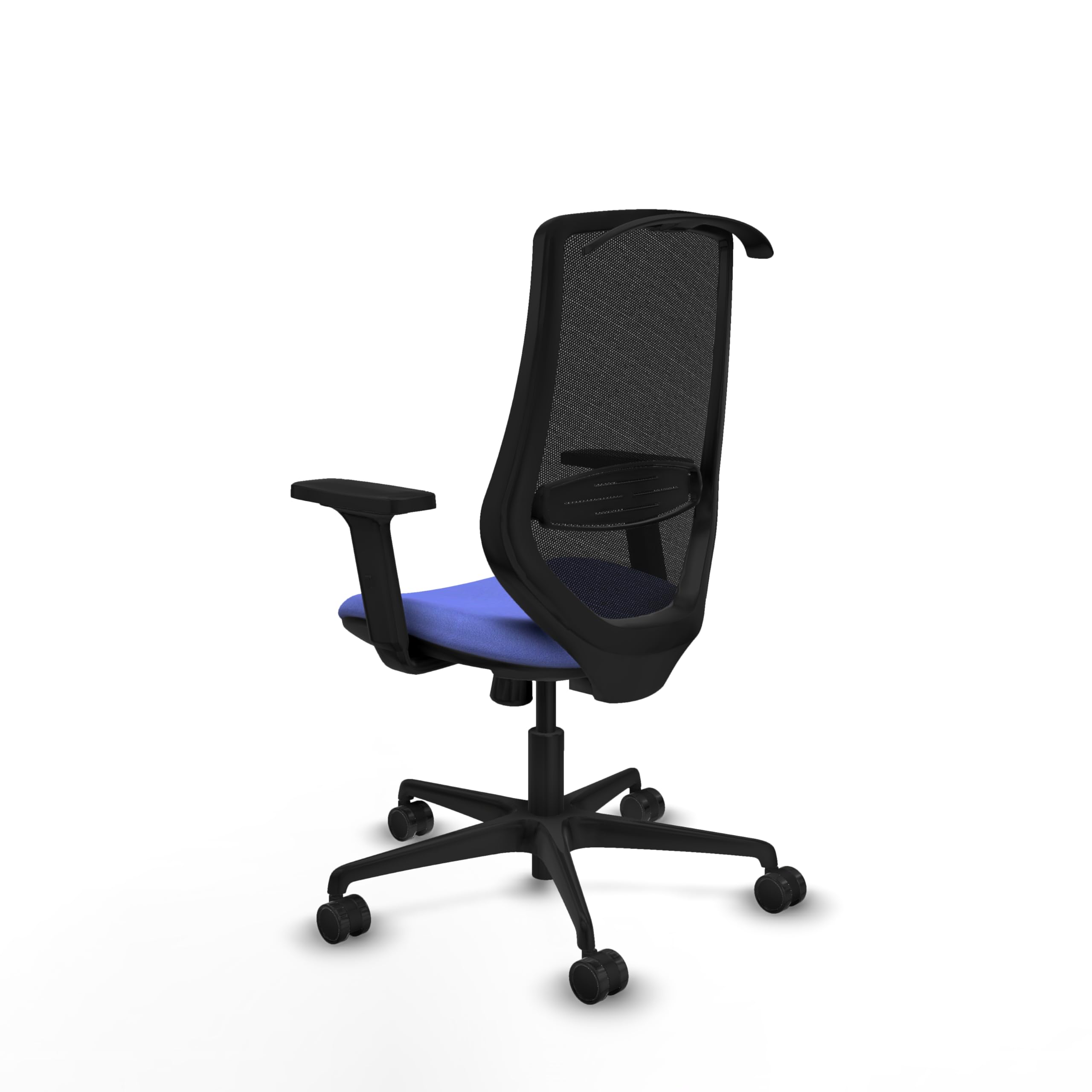 Piqueras y Crespo Mardos: Silla de Laboratorio ergonómica con Respaldo Fijo, Apoyo Lumbar 1D, Brazos 2D, Mecanismo sincro 4 Posiciones, para Uso de 8 Horas y Peso máximo de 120 Kg