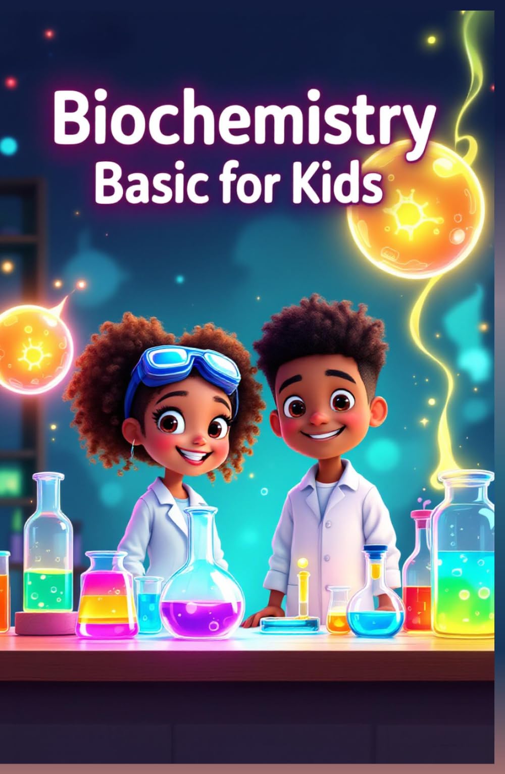 Biochemistry Basic for Kids: A Young Scientist's Guide to DNA, Proteins, Enzymes, Cells, Energy, and the Molecules That Make Life Work (Chemistry Book For Kids)