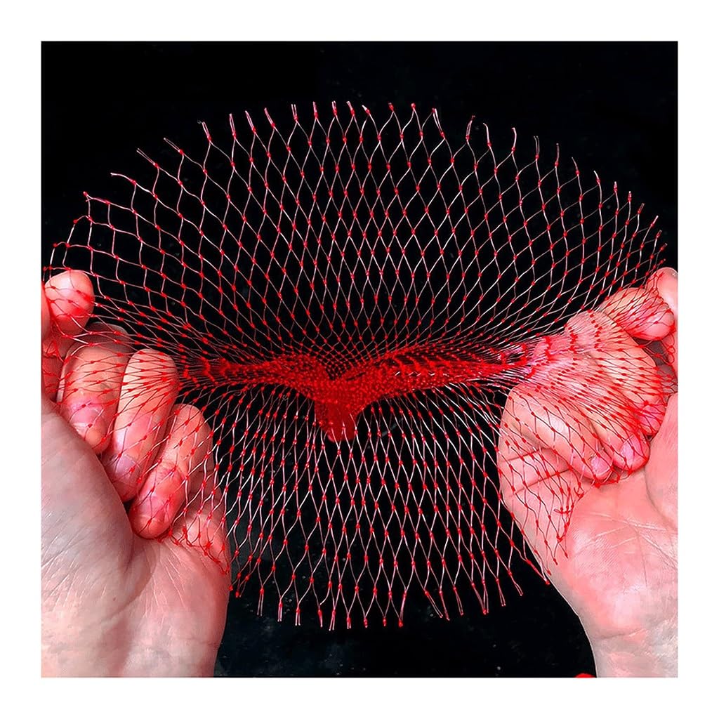 100Pcs Reusable Fruit Protection Mesh Bags for Garden Netting Vegetable Storage Plastic Drawstring(40CM)