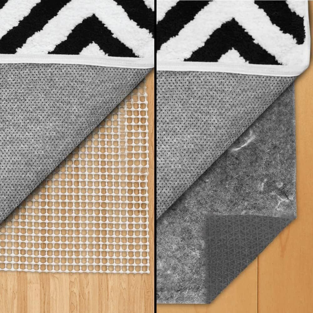 Gorilla Grip Rug Pad Gripper and Felt Rubber Under Rug Pad