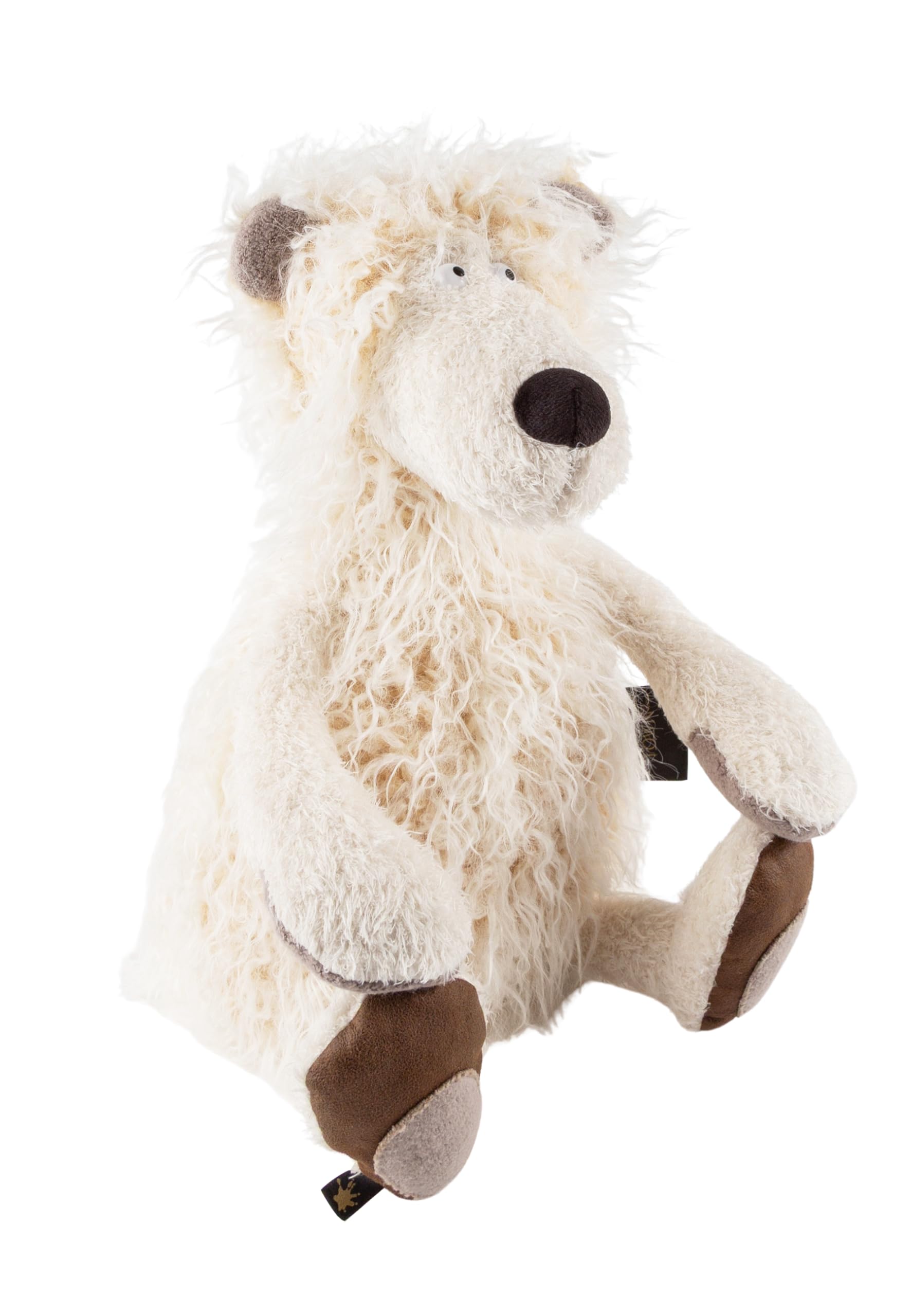 Sigikid 39607 Iky Piky BeastsTown Orso polare consigliato per ragazze ragazzi e adulti a partire dai 3 anni in su, crema/orso polare