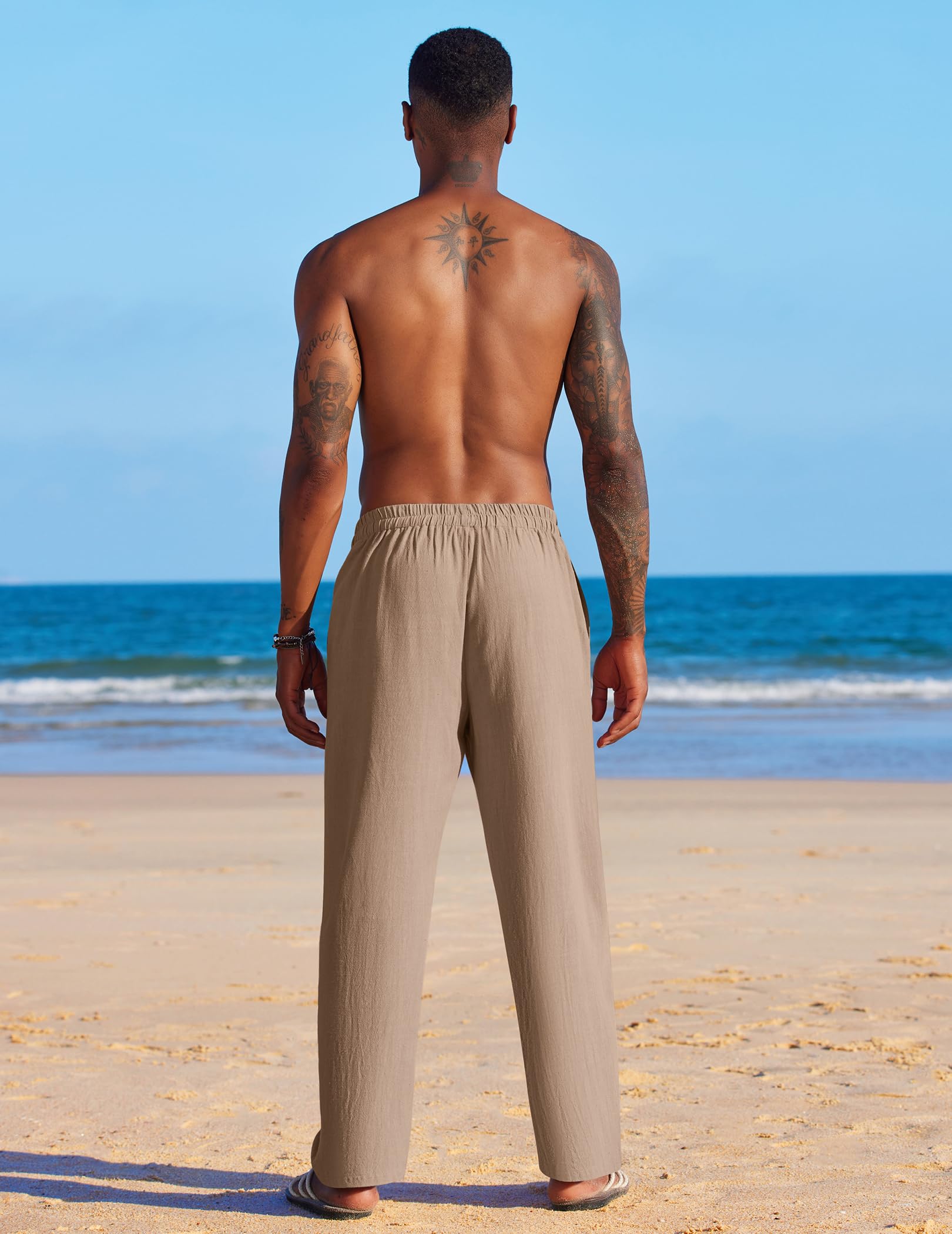 Coofandy - Drop Crotch, Harem Uomo