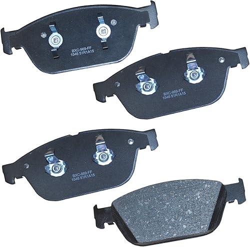 Miniatura 336 de Pastillas de freno delanteras cerámicas Bendix Premium SBC11 para modelos seleccionados Dodge Dart, Ford Fairlane, Falcon, Sedan Delivery, Mustang