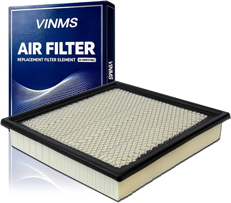 Filtro de ar do motor VINMS CA10262 para Ford Expedition, F-150 e Super Duty e Lincoln Navigator – 1 unidade
