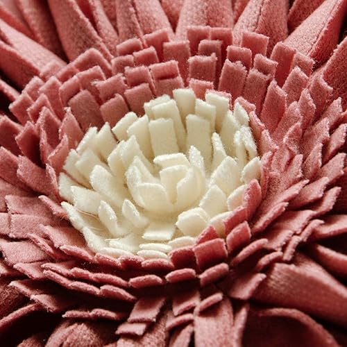 Miniatura 5 de OiseauVoler - Funda de cojín decorativa, diseño de girasoles en 3D, hecha a mano, de lona, funda de almohada, para la decoración del hogar, sofá,